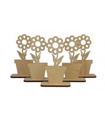 KWIATEK DREWNIANY NA...