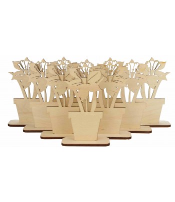 KWIATEK DREWNIANY NA...