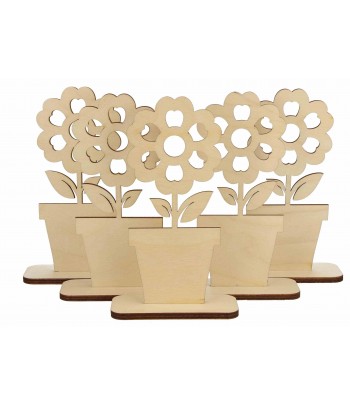 KWIATEK DREWNIANY NA...