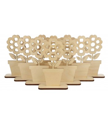 KWIATEK DREWNIANY NA...