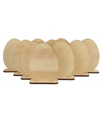 JAJKA DREWNIANE Z PODSTAWKĄ...