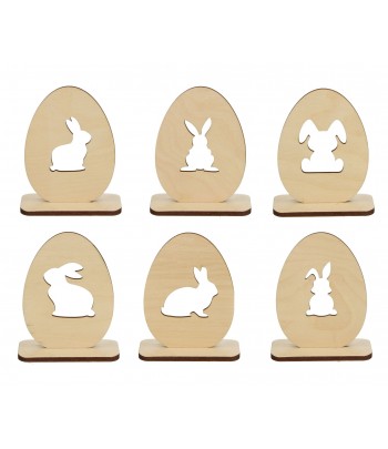 JAJKA DREWNIANE Z PODSTAWKĄ...