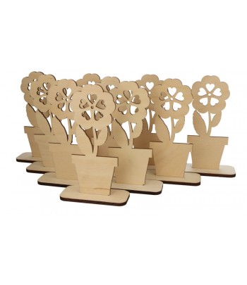 KWIATEK DREWNIANY NA...