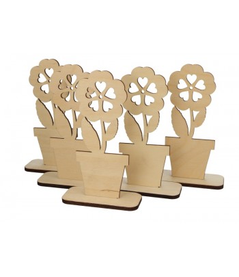 KWIATEK DREWNIANY NA...