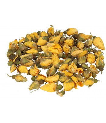 RÓŻA SUSZONA PĄKI ŻÓŁTA 10...