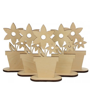 KWIATEK DREWNIANY NA...