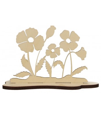 KWIATKI DREWNIANE NA...